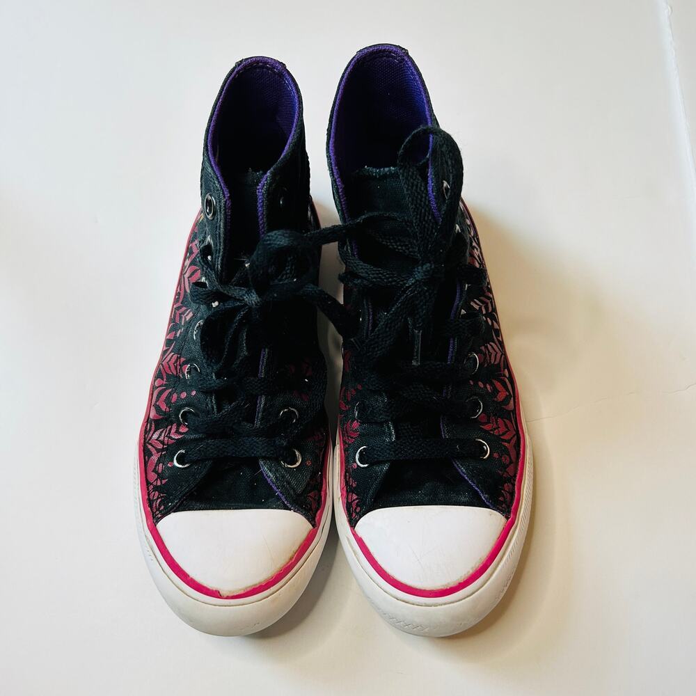Converse X Disney Frozen Anna Chuck Taylor All Star Sneakers 2 - Picture 2 of 7